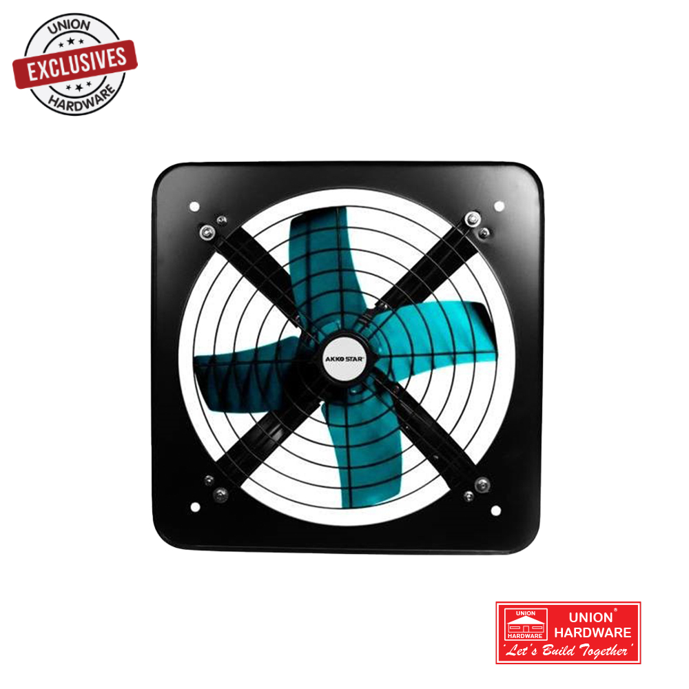 AKKOSTAR 10INCH 30W SQR INDUSTRIAL FAN WITH COVER