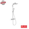 HANSGROHE CROMETTA E SHWRPIPE 240 1JET THERMO CHR
