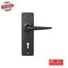 GD LEO 2 LEVER LOCKSET EB 9785  75 BL MB