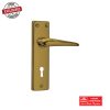 GD LEO 2 LEVER LOCKSET EB 9786  75 BL BR