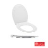 WIRQUIN EVEREST UNVESAL SLIM THERMOSET TOILET SEAT
