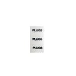 DB LABEL PLUGS