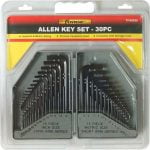 FORGE ALLEN KEY SET 30PCS MET  N IMP 