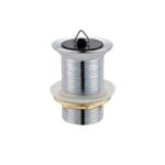 HC BASIN WASTE PLUG UNSLOTTED SS 32MM HC