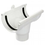 GUTTER PVC ROUND OUTLET