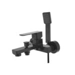 MES STERLYN BLK BATH MIXER WITH SHOWER H