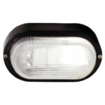 BST OVAL PLAIN PVC BULKHEAD WHITE