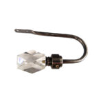 UNION CURTAIN HOLDBACK + CRYSTAL BLACK