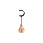 UNION CURTAIN ROD BRACKET BRONZE