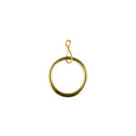 UNION CURTAIN RING GOLD 28MM