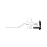 WIRQUIN FRONT FLUSH HANDLE KIT CHROME