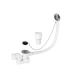 WIRQUIN BATH TRAP WASTE PLUG AND CHAIN