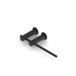 VITTORIA PAPER HOLDER BLACK