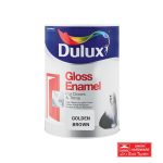 DULUX GLOSS GOLDEN BROWN   5LT