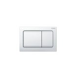 GEBERIT ACTUATOR PLATE ALPHA50 DUAL RAL9