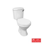CORAL PAN AND CISTERN WHITE SIDE FLUSH