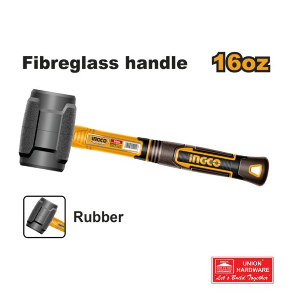 HRUH881620 20INGCO20RUBBER20HAMMER2016OZ 450G 600x600