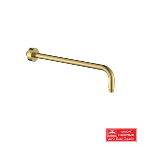 COBRA SEINE SHOWER ARM RND 300MM BR GOLD