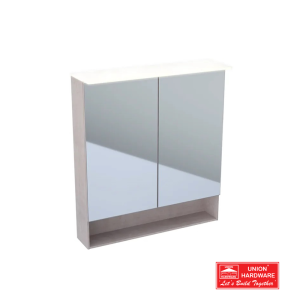 GEBERIT ACANTO MIRROR CABINET W LIGHTING 2 DOORS