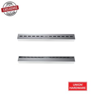MES SHOWER CHANNEL REVERSIBLE 300 BRUSHED SS