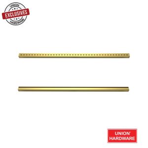 MES SHOWER CHANNEL REVERSIBLE 900 SATIN BRASS